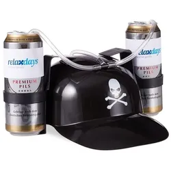 relaxdays Trinkhelm »Pirat«