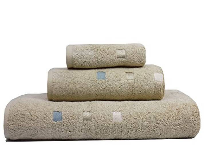 framsohn Walkfrottier Duschtuch Quattro 80 x 160 cm Oxford Tan - Beige