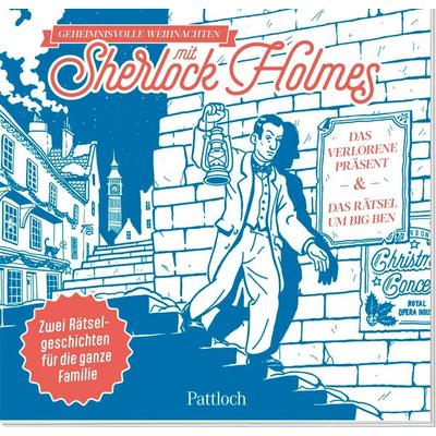 Geheimnisvolle Weihnachten mit Sherlock Holmes, Taschenbuch von Andreas Teindl, Pattloch Geschenkbuch, 978-3-629-00952-4