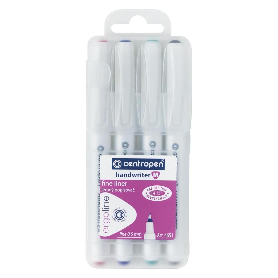 Centropen Popisovač 4651M 2651 / 4 ks (4x) (57499378)