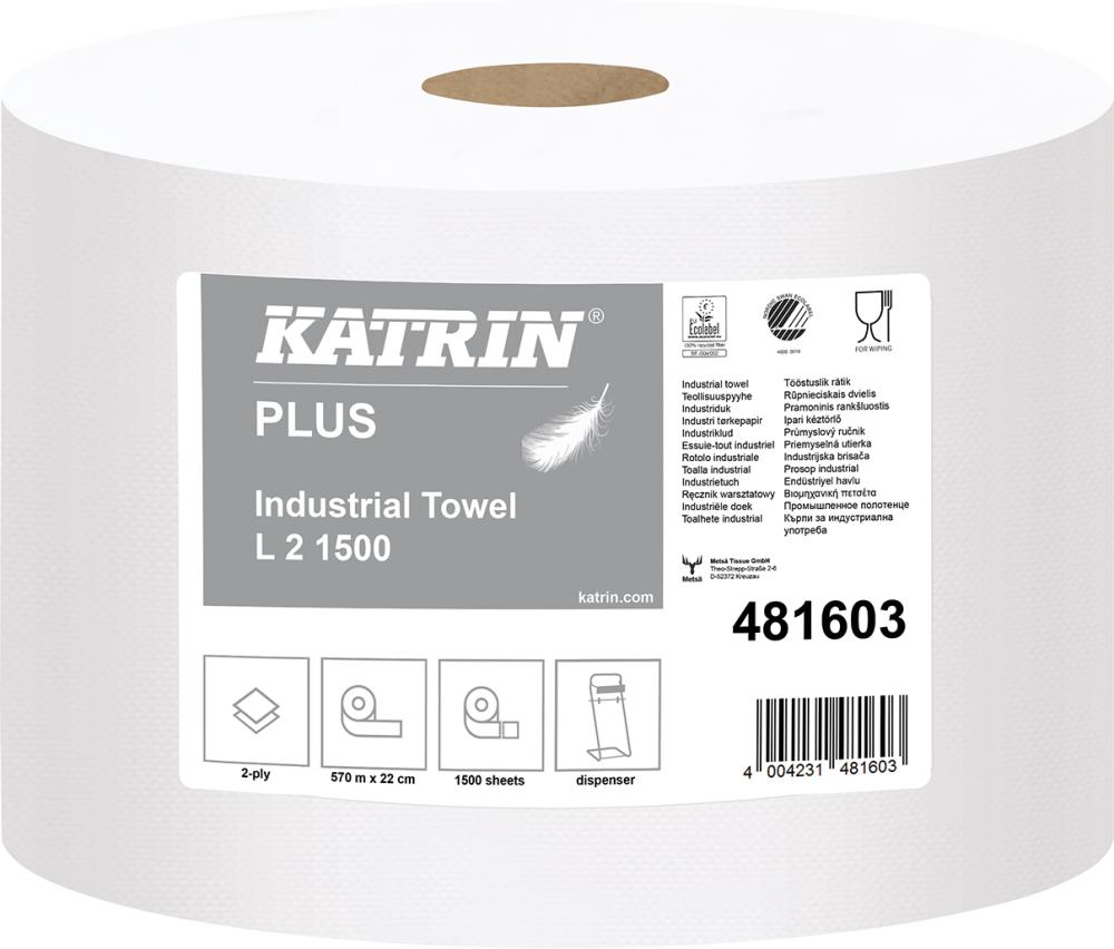 EDE Putzpapier Katrin weiß 26,5x38cm 1500 Blatt 2-l.