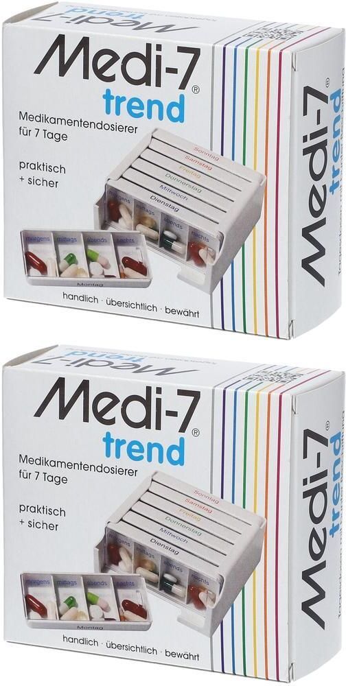 Medi-7 Medi 7 Medikamentendosierer trend 2x 2x1 St