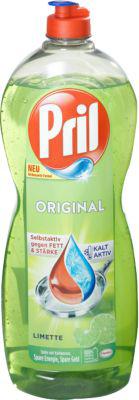 Handspülmittel Pril Limette, hohe Fettlösekraft, grün, Flasche mit 675 ml