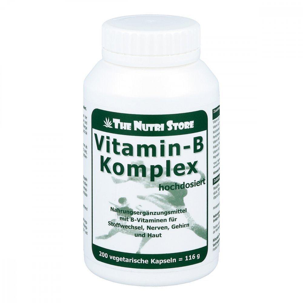 Hirundo Products Vitamin B Komplex hochdosiert Kapseln 01218557