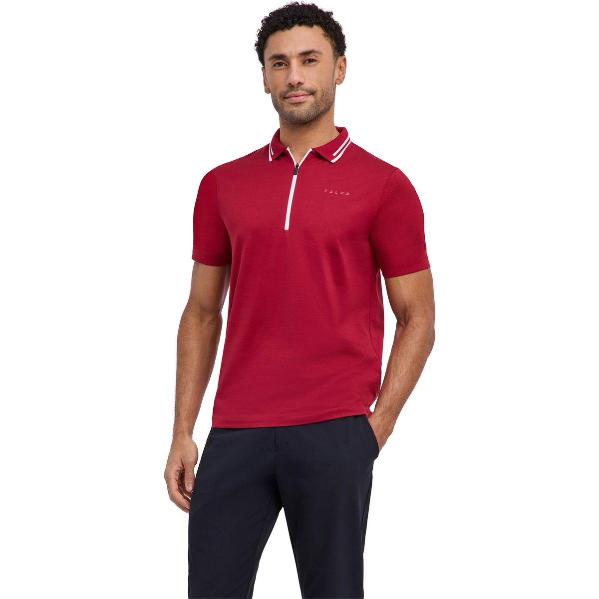Falke Herren Golf Polo Shirt ruby (8830) S 37731-8830-S