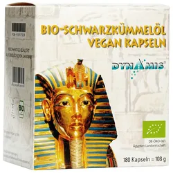 SCHWARZKÜMMEL BIO vegan Kapseln 180 St