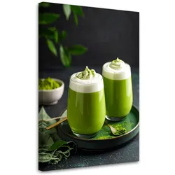LEINWANDBILD Matcha Latte 60x90cm