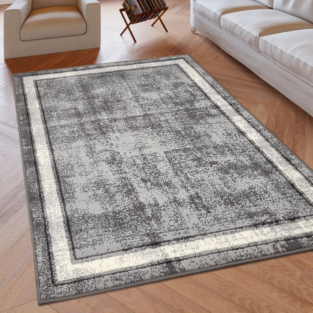 Rio Aspendale Rectangle Area Rug Grey Rectangle 200 x 290cm