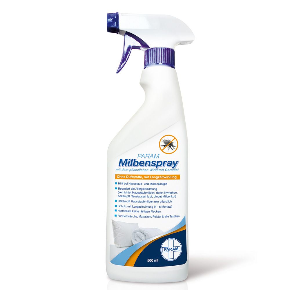 Milbenspray für Matratzen/Polster/alle Textilien 500 ml Flaschen