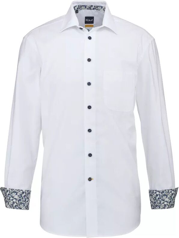 Kauf - Hemd, Modern Fit, langarm, für Herren, Weiss, Größe 40