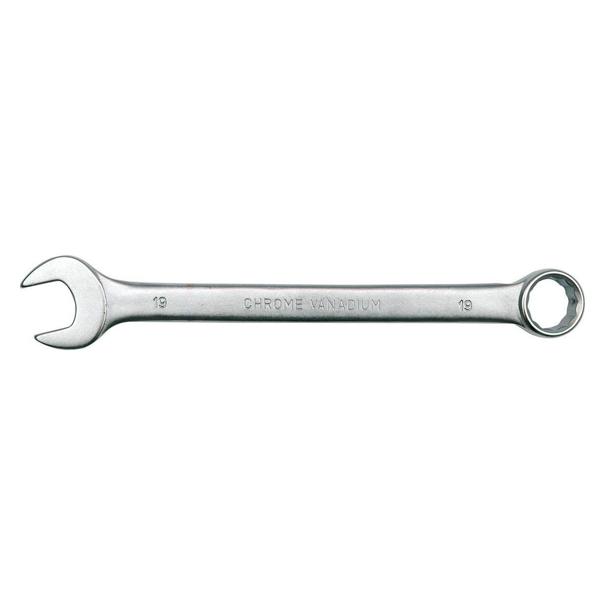 Toya VOREL KLUCZ PŁASKO - OCZKOWY Cr-V 19mm SATYNA 51684 (19 mm) (51684)