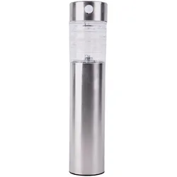 Benson Garden, Gartenbeleuchtung, 2er-Set Edelstahl Solar-Gartenlampe mit Bewegungssensor (IP44)