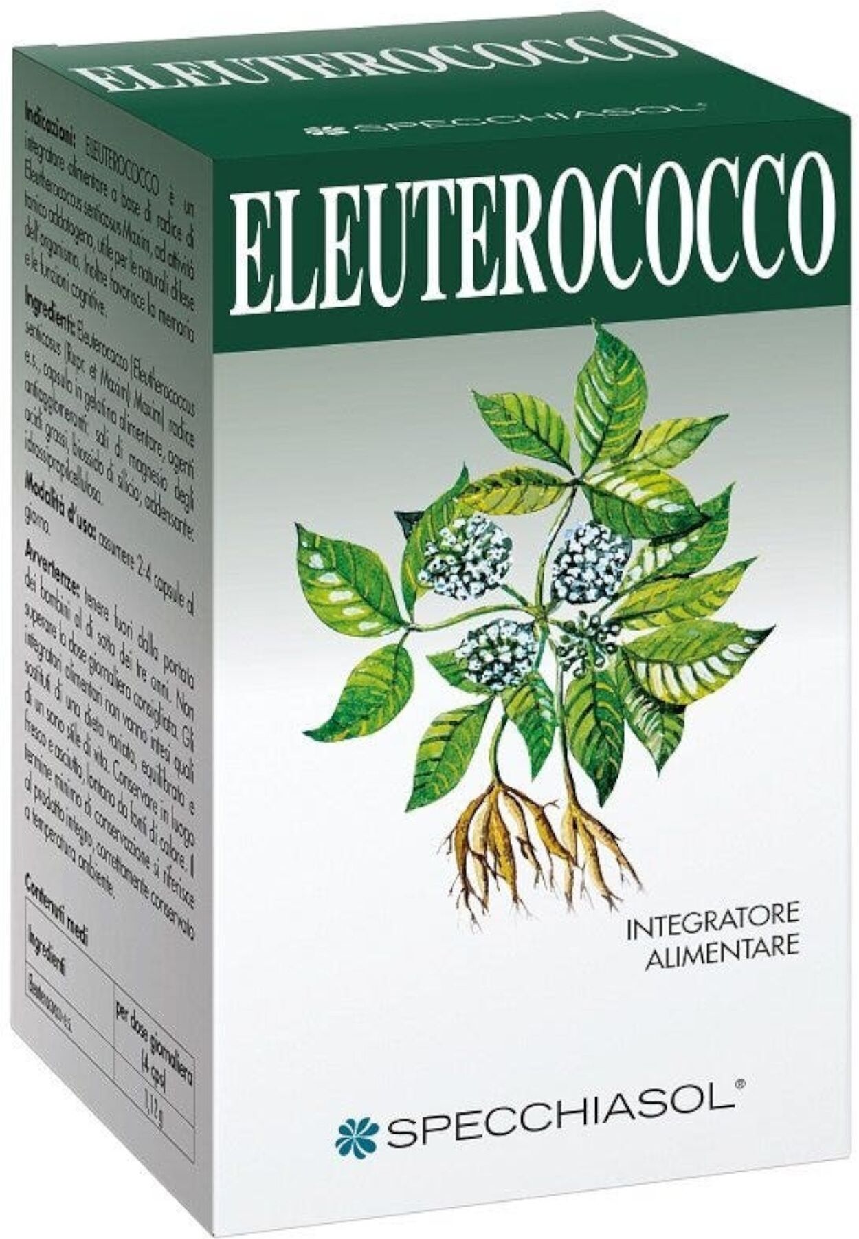 SPECCHIASOL Eleuterococco 60 Capsule 