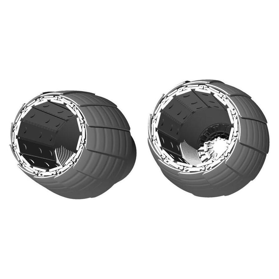 Brengun F A-18 E F engine nozzles (Hasegawa kit) (BRL72252)
