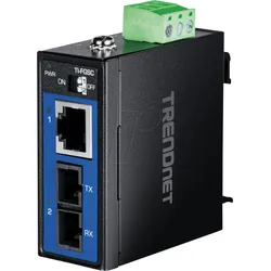 TRN TI-FGSC - Industrial Medienkonverter, Gigabit Ethernet, SC, Multi-Mode