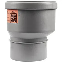 PP-Reduzieradapter I/A (Ausführung: DN125I/110A Exzentrisch)