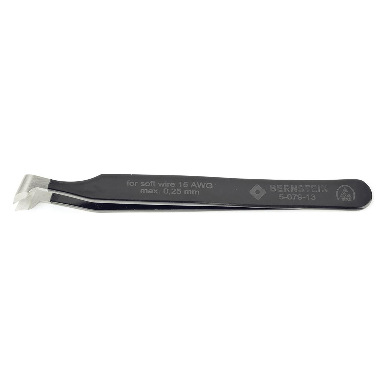 Bernstein BERN 5 879 13 - Schneidpinzette, bündig, 115 mm, ESD (5-879-13)
