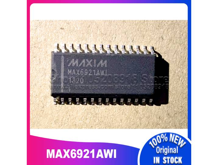 5 pièces/lot MAX6921AWI MAX6921 MAX6921AWI + T SOP28 100% nouveau stock Spot