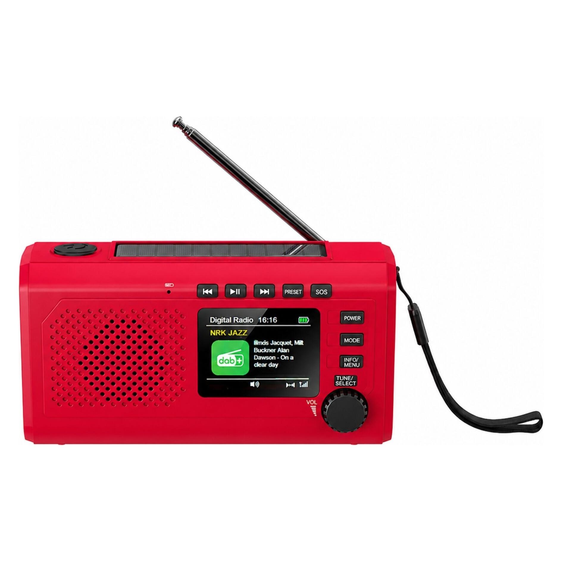 Reflexion TRA2757DAB+ rot (DAB+, Bluetooth) (TRA2757DAB+ROT)