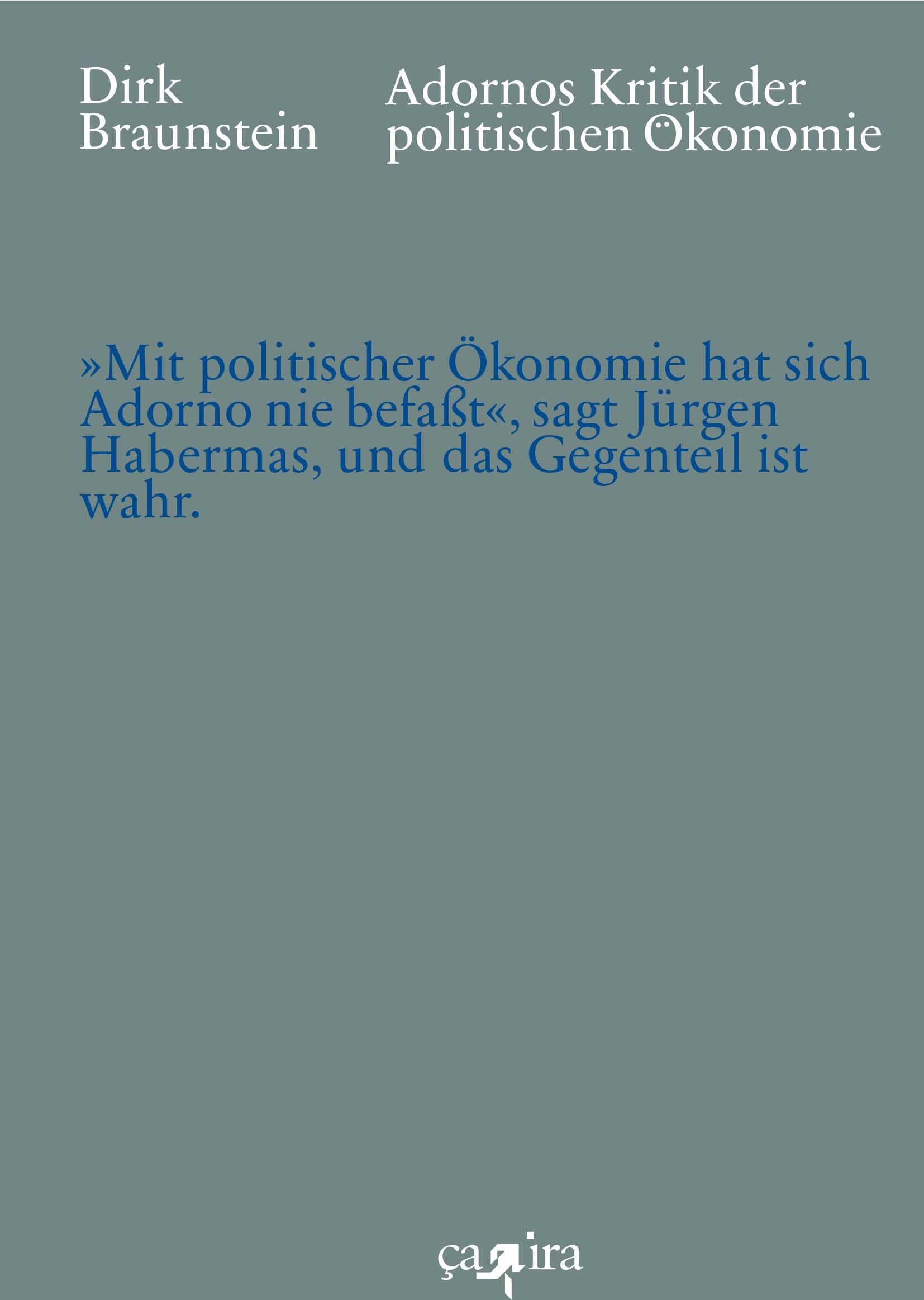 Dirk Braunstein - Adornos Kritik der politischen Ökonomie - Preis vom 30.09.2026 09:01:18 h