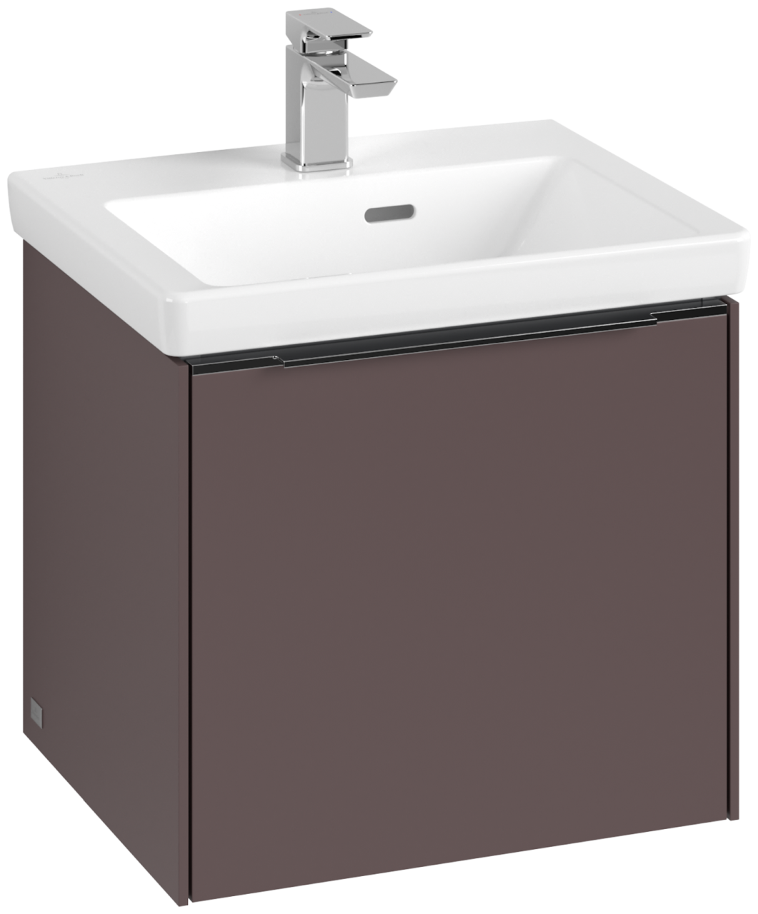 Villeroy & Boch Waschbeckenunterschrank Subway 3.0 C580L0 473x429x392 mm mit Beleuchtung Dark Berry C580L0AE