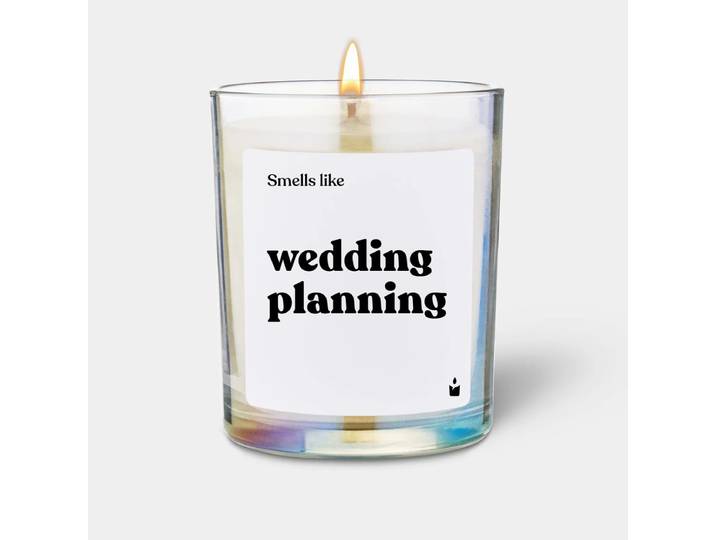 Duftkerze Flowery Smells like wedding planning