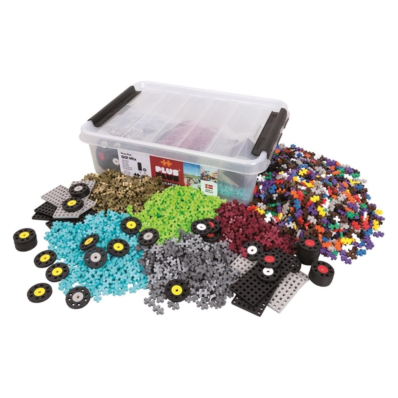 Plus-Plus Bauset mit BASIS und RÄDERN (3404)