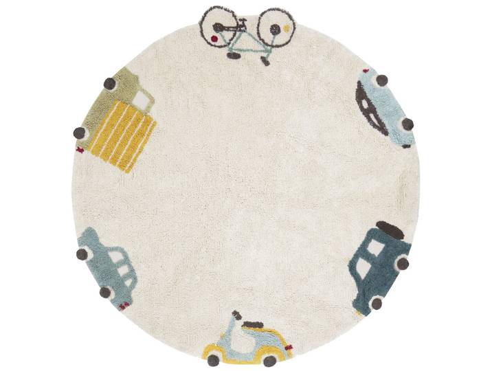Teppich Rug Wheels
