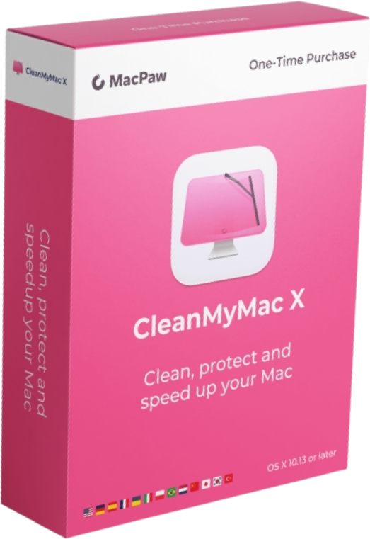 Mac Paw CleanMyMac X - Mac Cleaning and Optimisation Software - Lifetime Licence