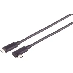 USB-C Kabel optisch 3.2 10Gbps PD 90° 7,0m