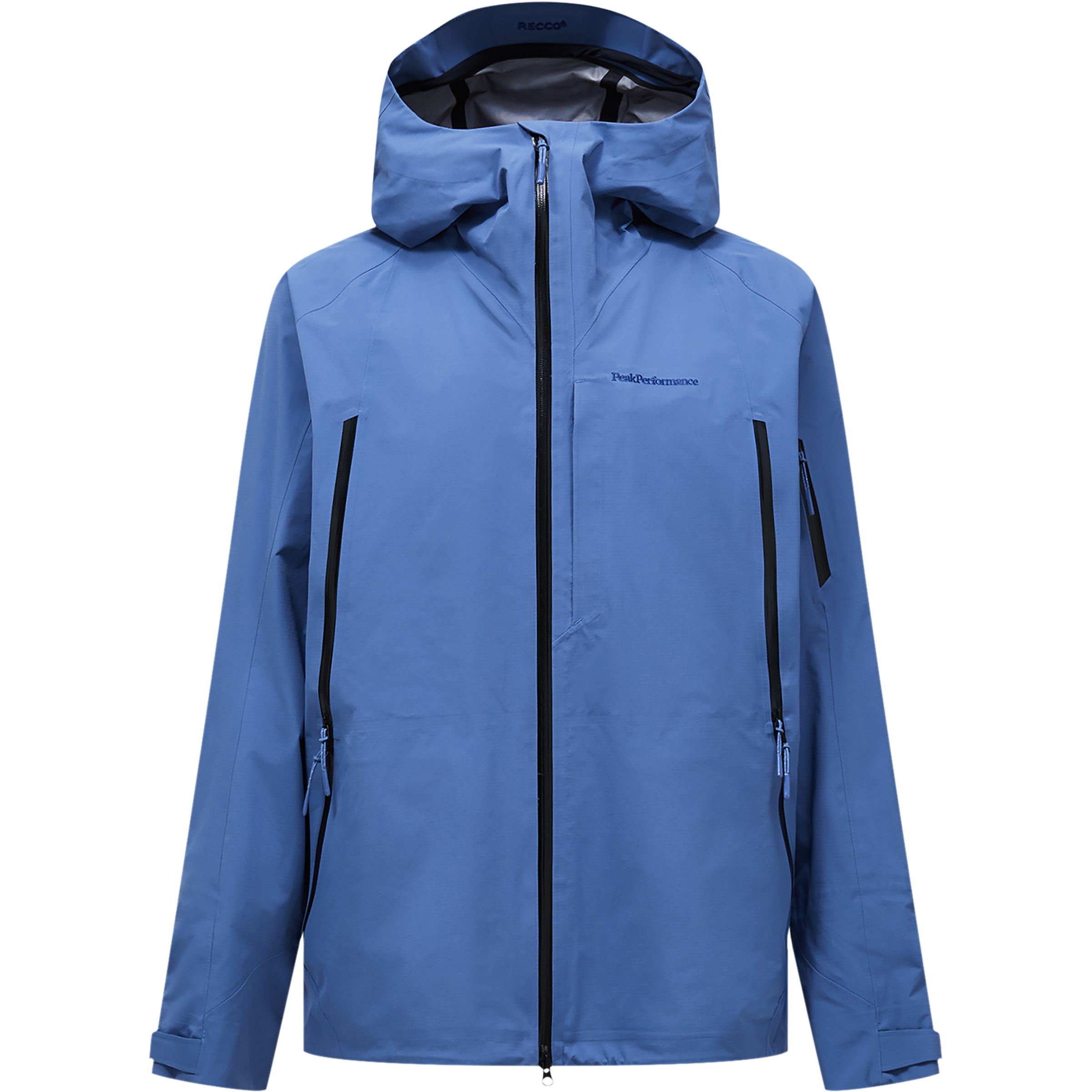 Peak Performance Ridge Ace Ski Herren Regenjacke blau Größe S Skifahren Wasserdicht Wasserabweisend