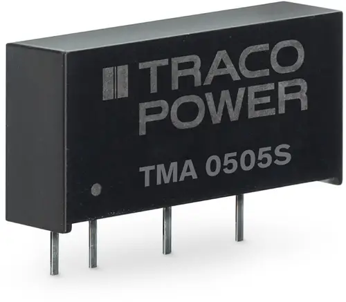 TracoPower TMA 2412S DC/DC-Wandler, Print 24 V/DC 12 V/DC 80mA 1W Anzahl Ausgänge: 1 x Inhalt 1St.
