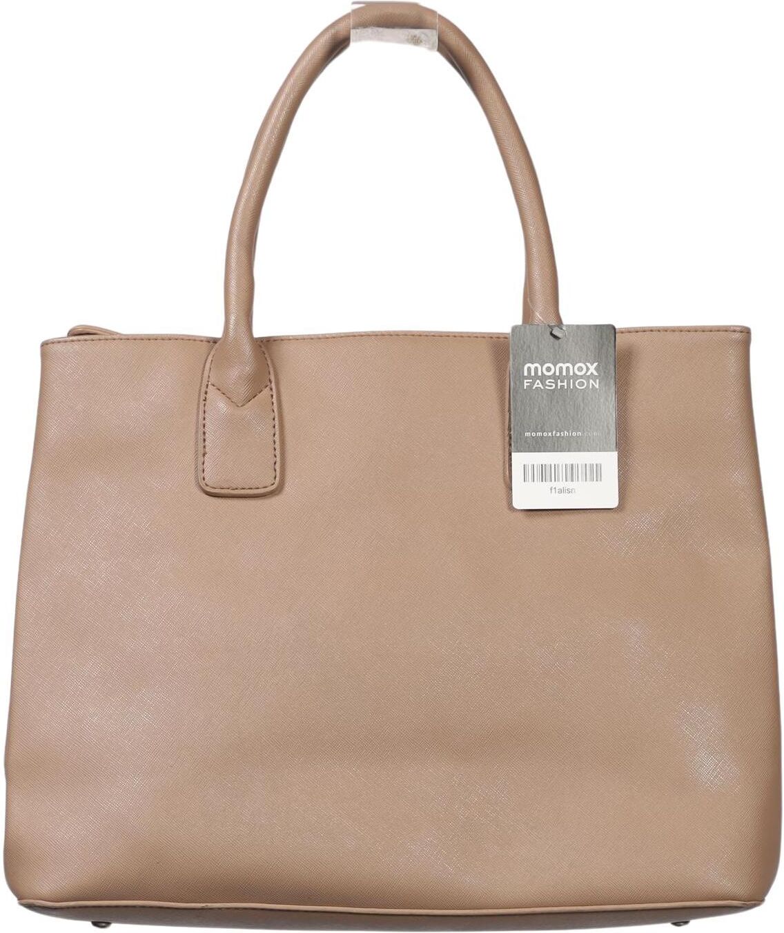 Hallhuber Damen Handtasche gross, Beige, Kunstleder - Second Hand