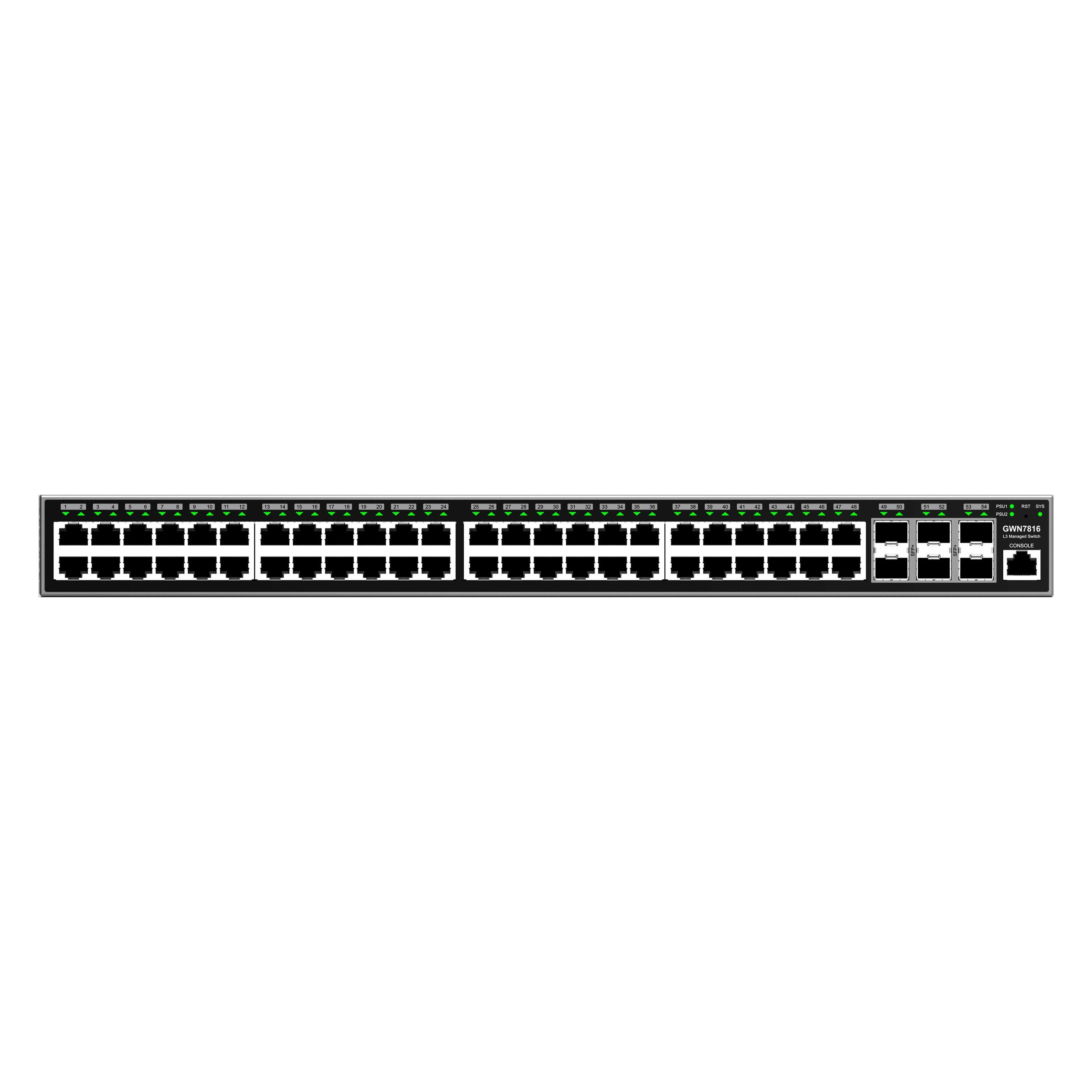 Grandstream 48P GWN7816 48x Ports (48 Ports) (GWN7816)