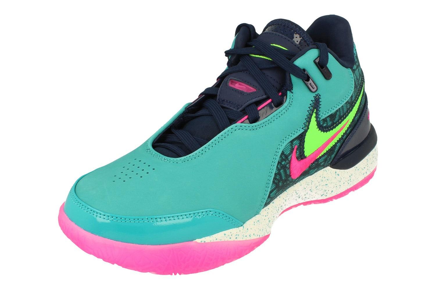 Nike Zoom Lebron Nxxt Gen Ampd Herrens Basketball Blau Sneakers