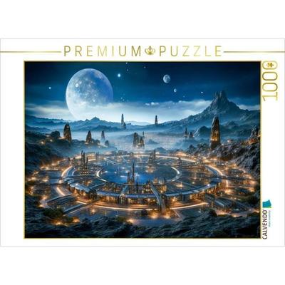 CALVENDO Puzzle Harmonische Zukunft zwischen den Sternen | 1000 Teile Lege-Größe 64x48cm Foto-Puzzle für glückliche Stunden, Sonstige von , Calvendo