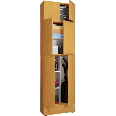 Holz Besenschrank Staubsauger Putzschrank Lona SA