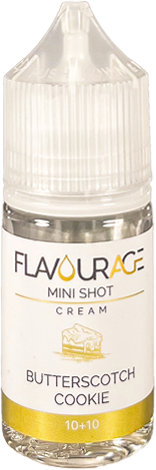 Flavourage Butterscotch Cookie Aroma Mini Shot 10ml Biscotto Caramello Mou