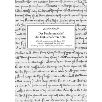 Der Beschwerdebrief des Erzbischofs von Köln, Taschenbuch von Joachim Grade, Tertulla-Verlag, 978-3-949127-06-9