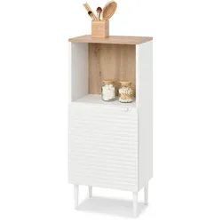 Tchibo - Badschrank »Sonari« mit Tür - 40x28,1x92,2cm - braun -