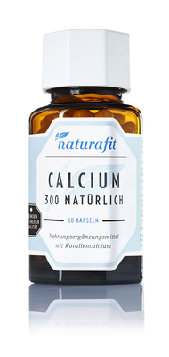 NaturaFit GmbH NATURAFIT Calcium 300 natürlich Kapseln 87.6 g 14381945