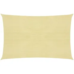 Helloshop26 - Sonnensegel 160 g/m2 HDPE 2,5 x 3,5 m beige 02_0008954