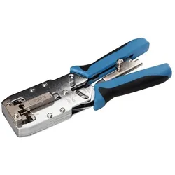 Netrack, Zange, 100-07 zaciskarka RJ45 8p+6p+4p+AMP cat. 6, kontrola docisku (30 mm)