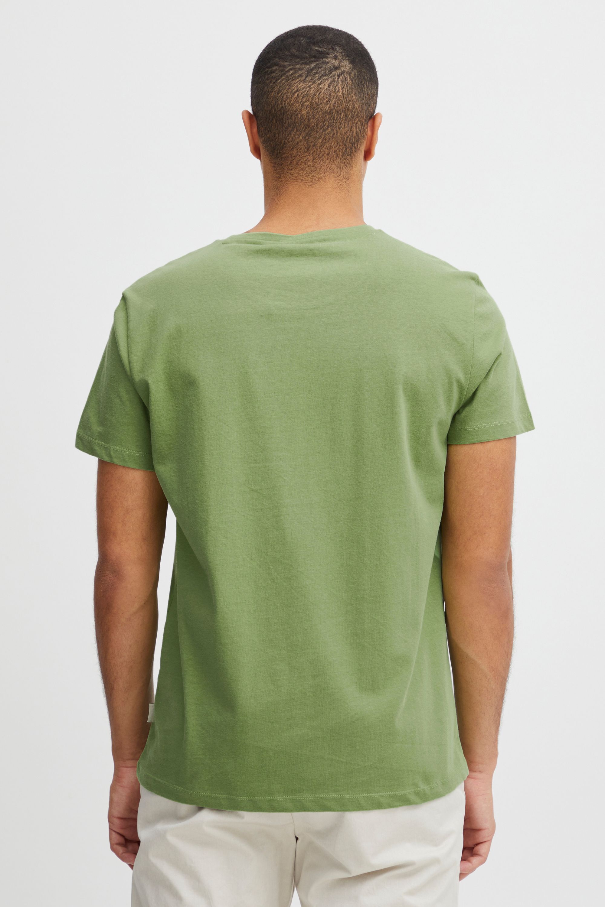 T-Shirt BLEND "T-Shirt BHTee 3 Pack", Herren, Gr. S, bunt (grün eye, narcissus, schwarz), Obermaterial: 100% Baumwolle CO., Shirts T-Shirt