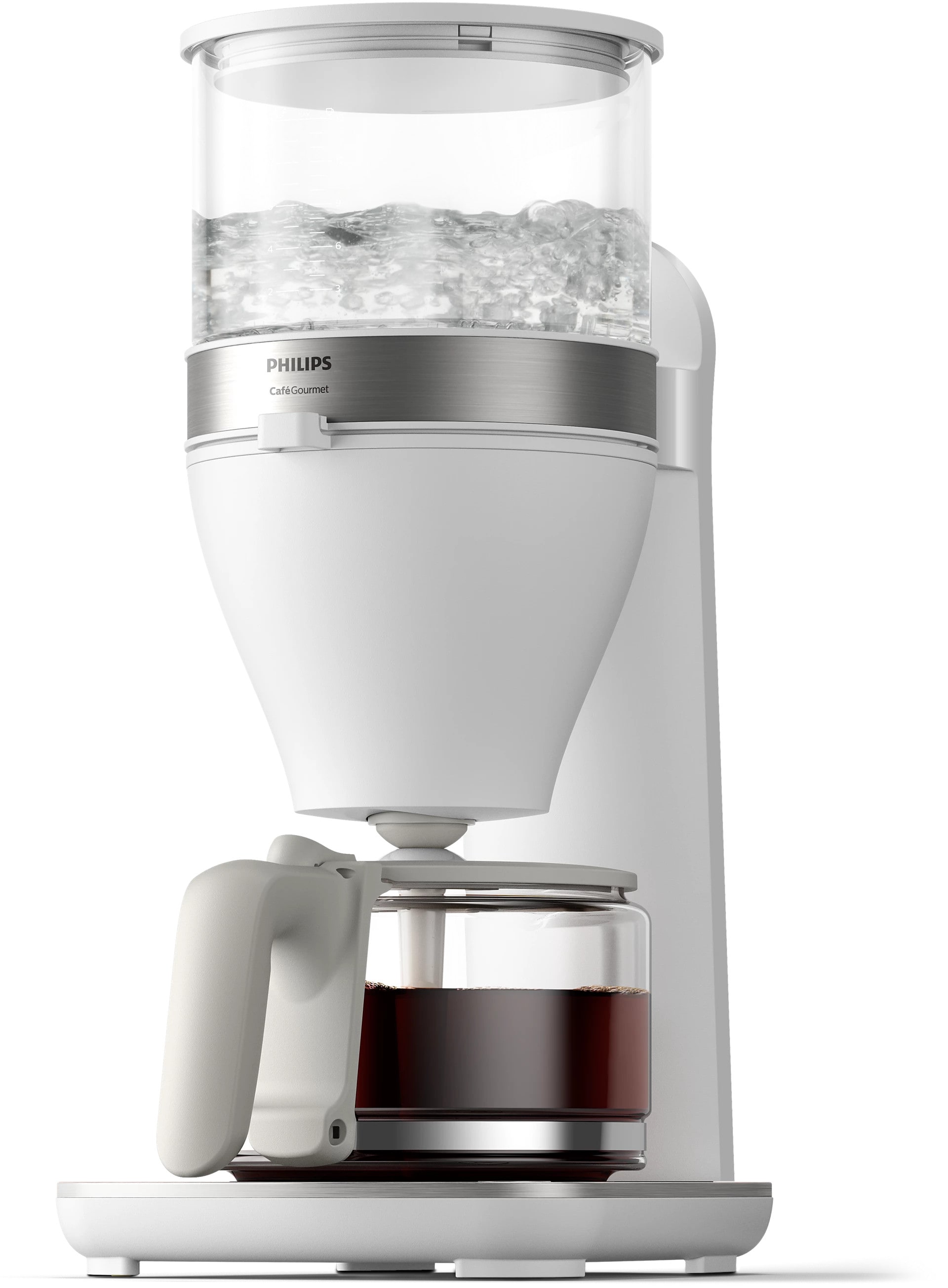 Philips HD5416/00 Café Gourmet Kaffeemaschine weiß Boil and Brew