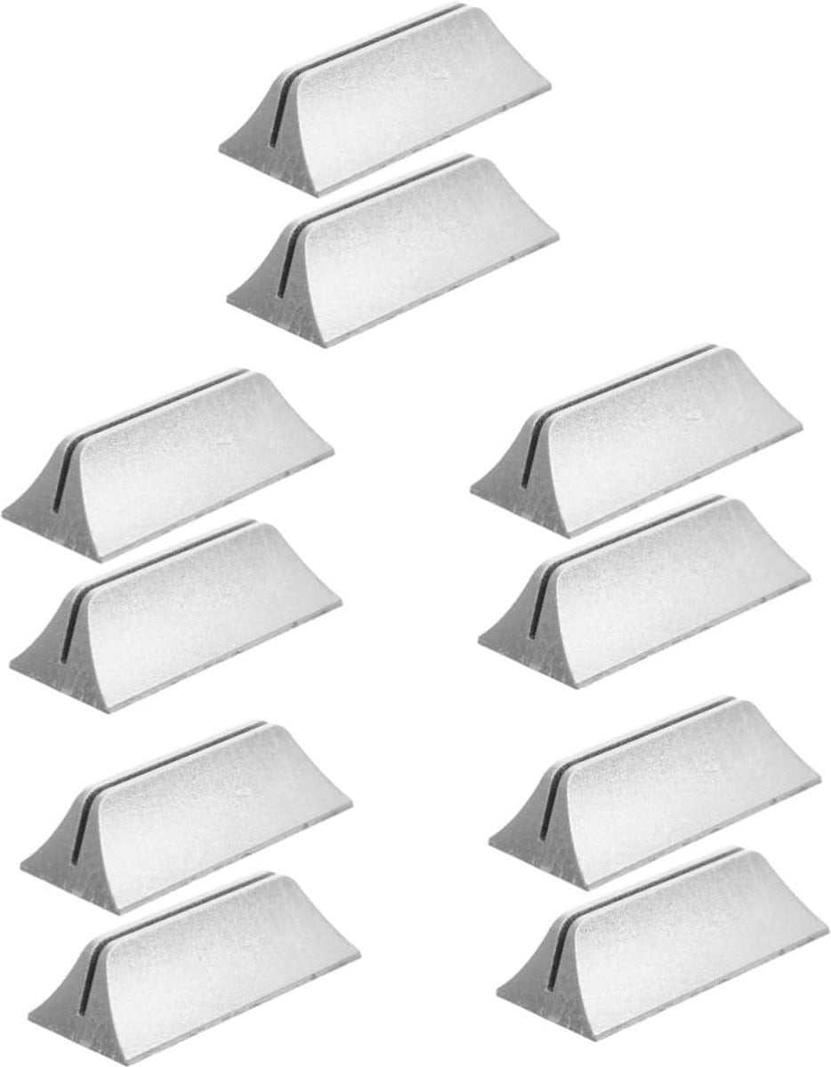Bureau Scheidingsklemmen Zilver - Verstelbare Kantoor Accessoires - 14 x 6,7 cm