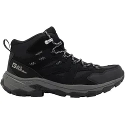 Jack Wolfskin, Herren, Wanderschuhe, Vojo Tour Texapore Mid (43), Schwarz