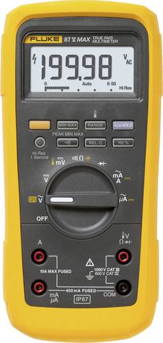 Fluke 87V-MAX Hand-Multimeter digital CAT III 1000 V, CAT IV 600V