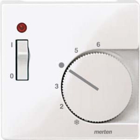 Merten Plaque centrale pws/gl pour insert RT. 534819 (534819)