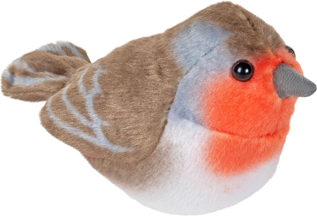 WILD REPUBLIC Peluche pájaro Petirrojo .